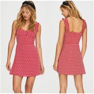 SUNDAY BEST x Aritzia Flirt Ruffle Mini Dress
